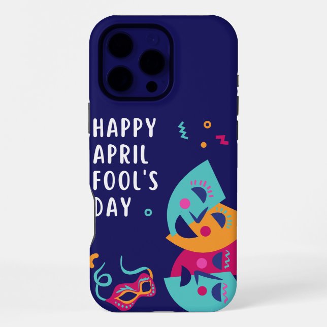  April Fool's day  Paper Plate Iphone Case (Back)
