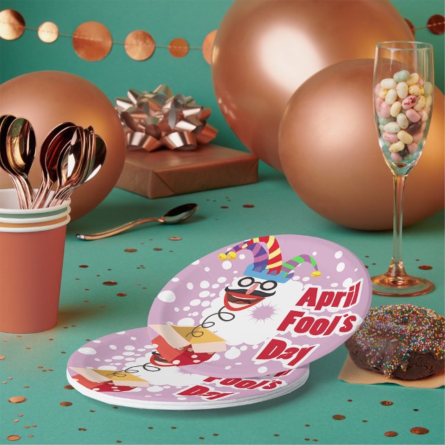 April Fools Day Paper Plates (Creator Uploaded)