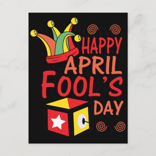 April Fools Day Postcard