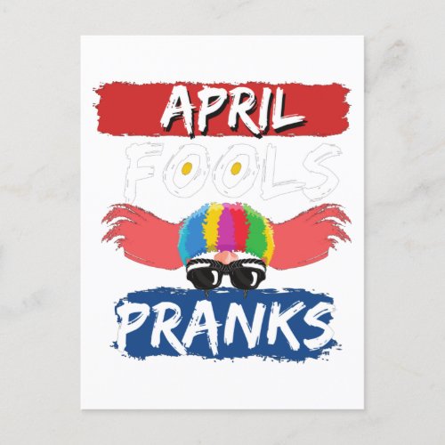 April fools Day Postcard