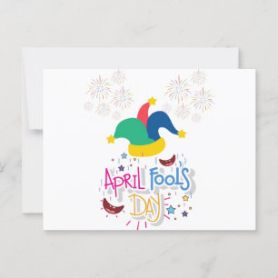 april fools day postcard