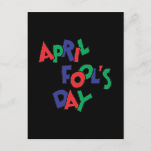 April Fools Day Postcard