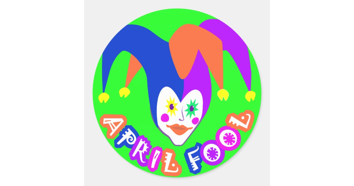 April Fools Day Stickers | Zazzle