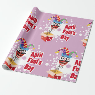 April Fools Day Wrapping Paper