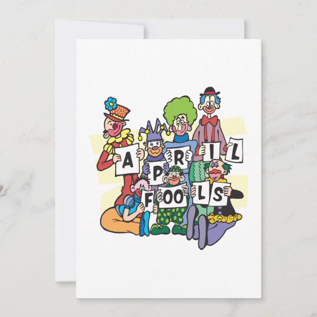 April Fools Invitation (Front)