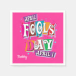 April Fools Paper Napkins
