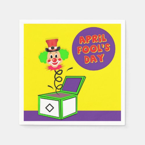 April Fools Paper Napkins