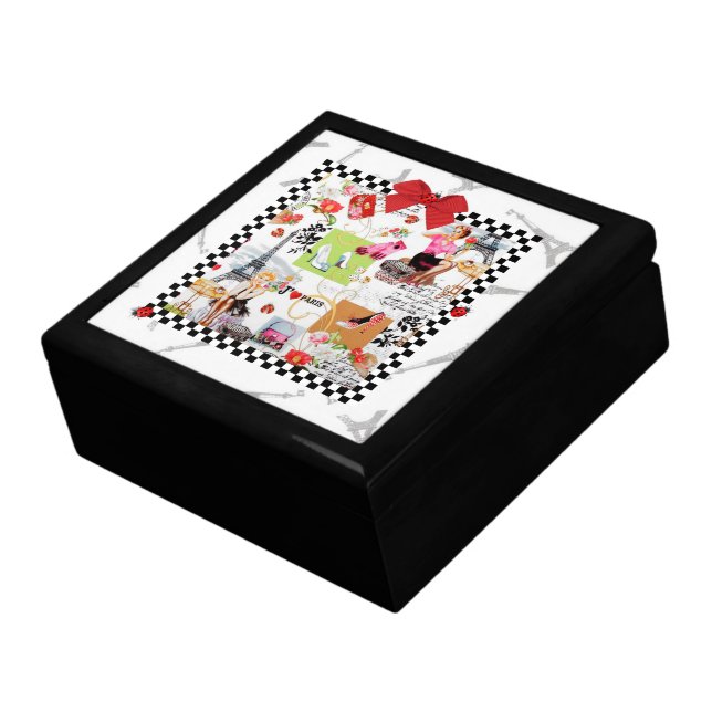 April in Paris 1 Jewelry Box (Side)