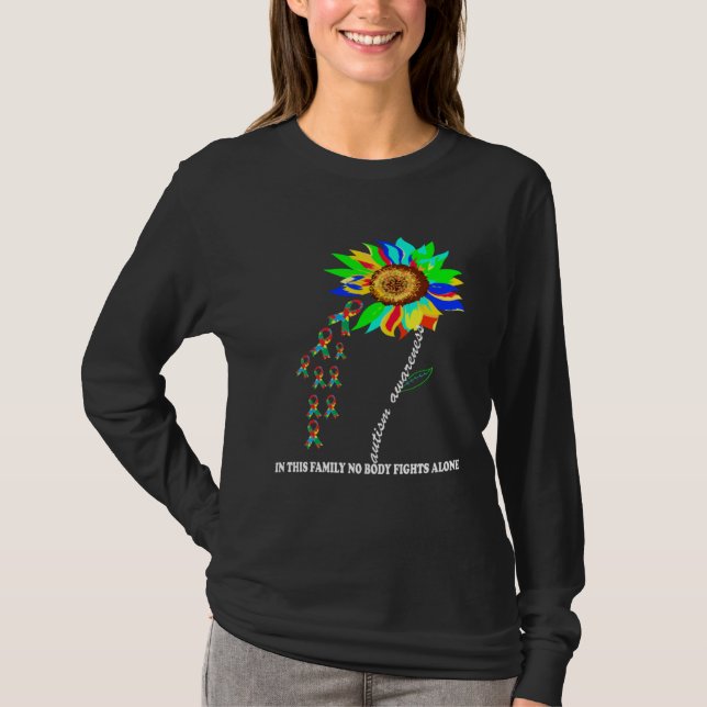 april is autism awareness month  autism awareness T-Shirt (Front)