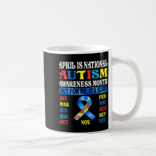 April Is National Autism Awareness Month Kids Boy Coffee Mug