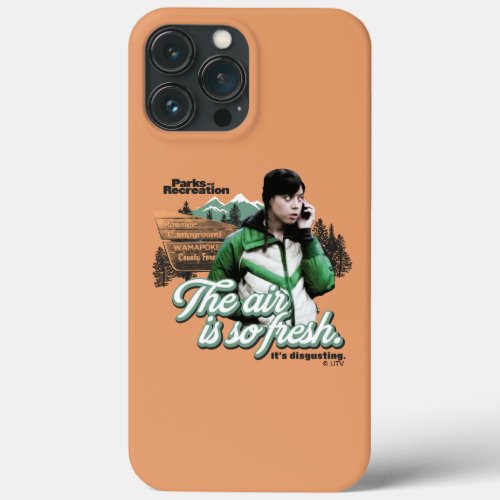 April Ludgate The Air Is So Fresh iPhone 13 Pro Max Case