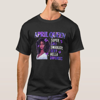 April Queen Super Cali Swagilistic Sexy Black Wome T-Shirt