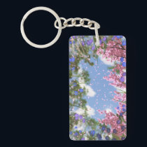 April Showers Acrylic Keychain