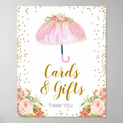 April Showers Bring May Flower Cards  Gifts Poster