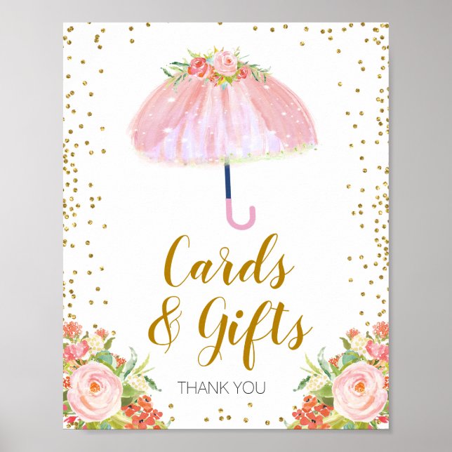 April Showers Bring May Flower Cards & Gifts Poster (Front)