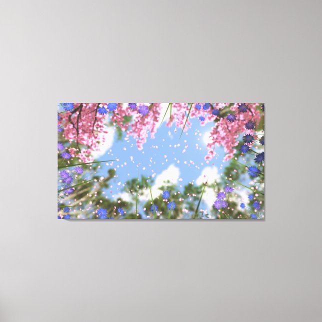 April Showers Canvas Print (Front)