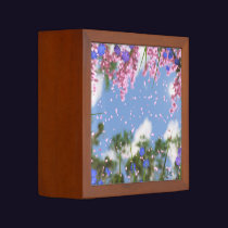 April Showers Desk Organizer