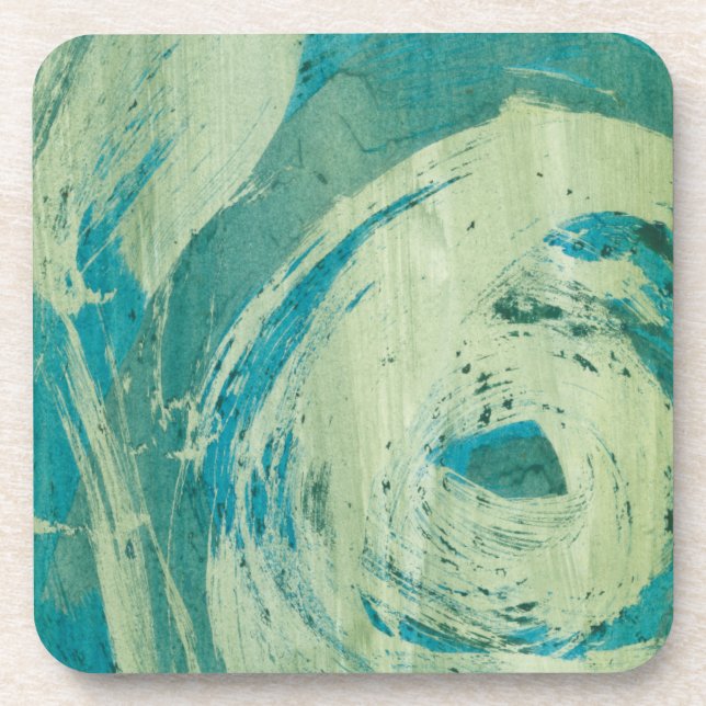 April Showers II Drink Coaster (Front)
