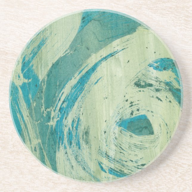 April Showers II Drink Coaster (Front)