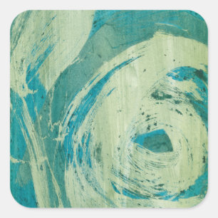 April Showers II Square Sticker