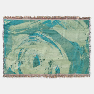 April Showers II Throw Blanket