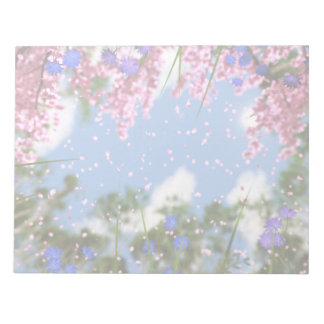 April Showers Notepad
