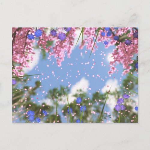 April Showers Postcard