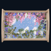 April Showers Serving Tray