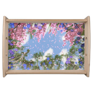 April Showers Serving Tray