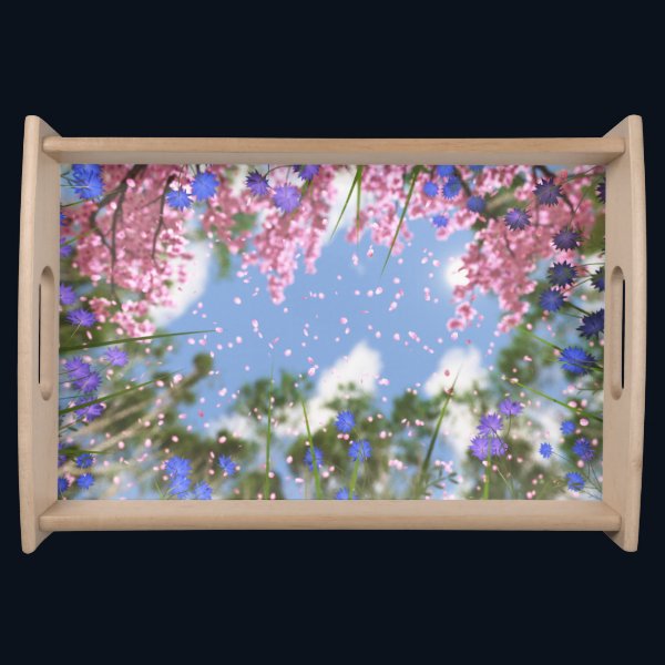April Showers Serving Tray