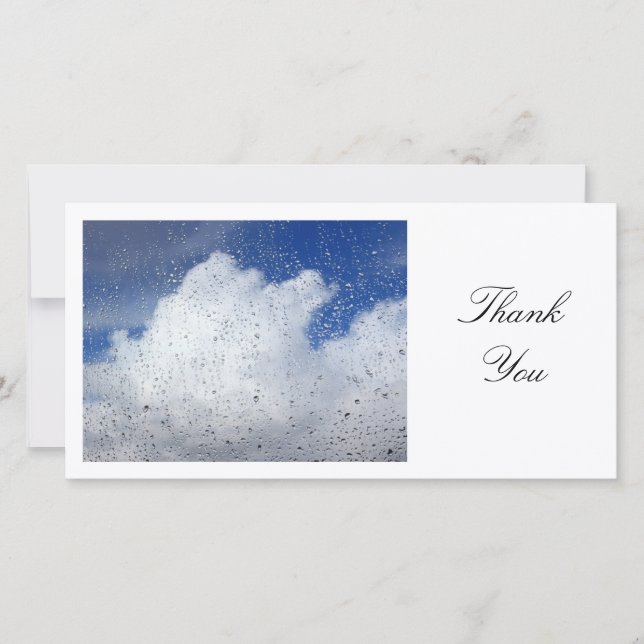April Showers - Thank You Card (Front)