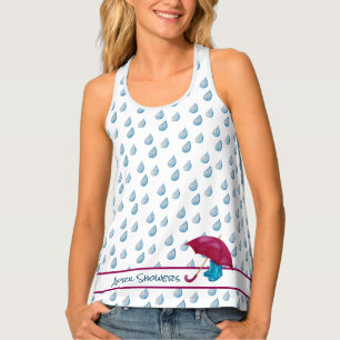 April Showers Women's Tank Top