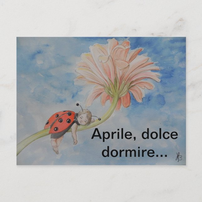 Aprile Postcard (Front)