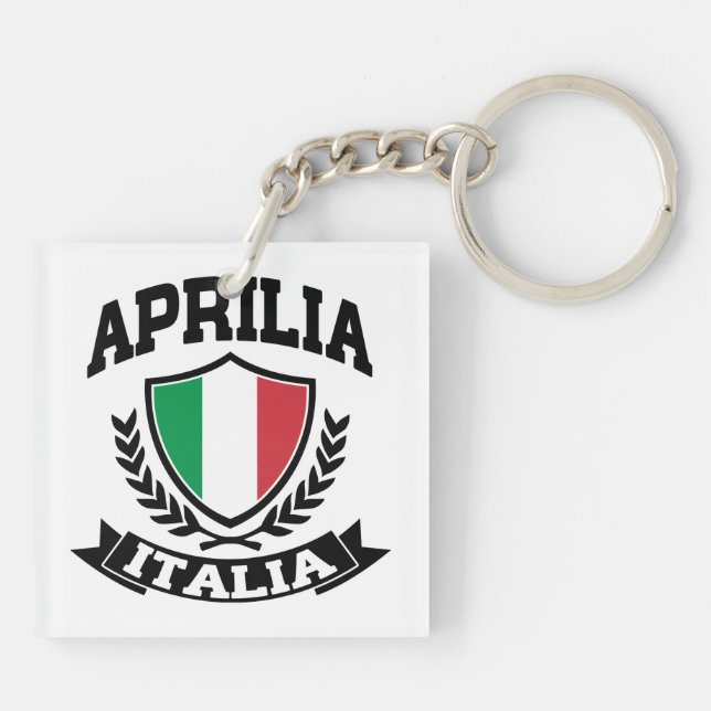 Aprilia Italia Keychain (Back)