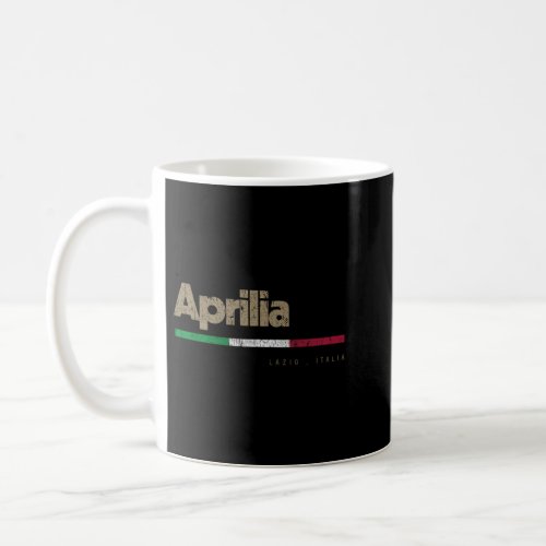 Aprilia Italian City Retro Flag Italy Pullover Hoo Coffee Mug