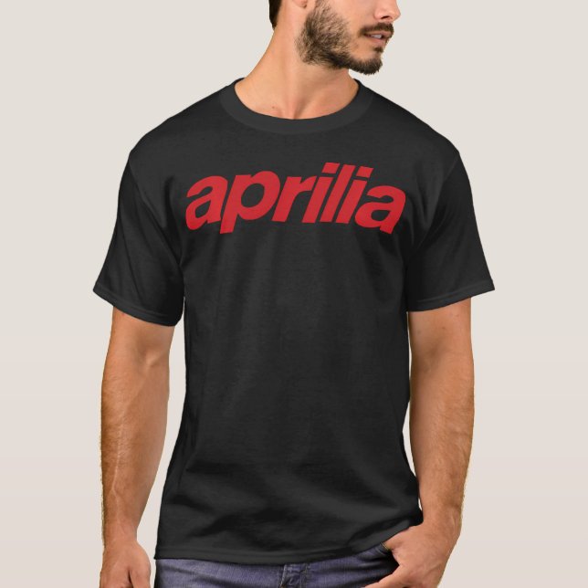 Aprilia Performance Motorcycle Racing T-Shirt (Front)