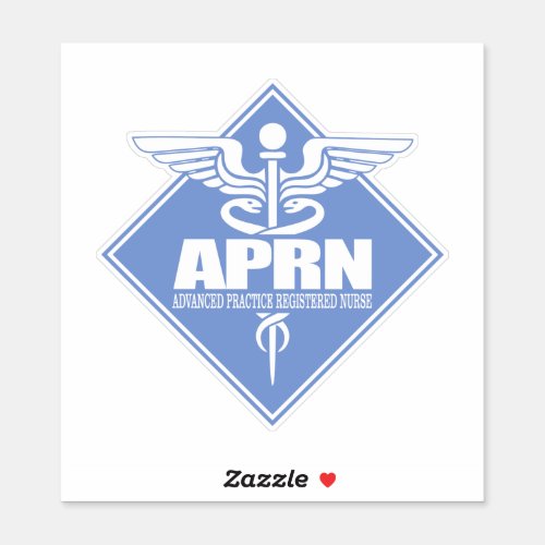 APRN Advance Practice Registered Nurse diamond Sticker