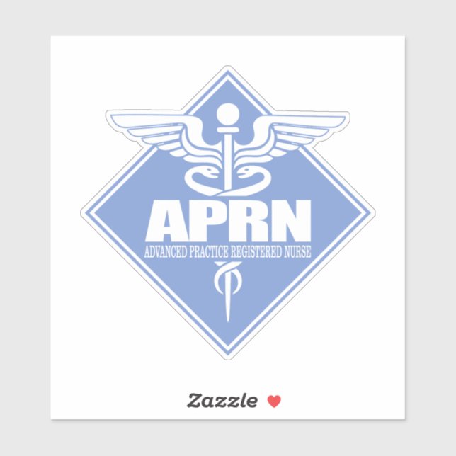 APRN (Advance Practice Registered Nurse) diamond Sticker (Sheet)