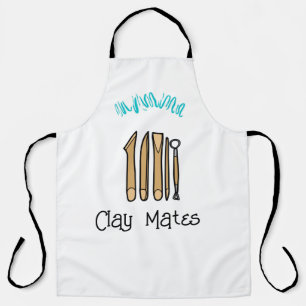 Apron Artist clay pottery art ceramics