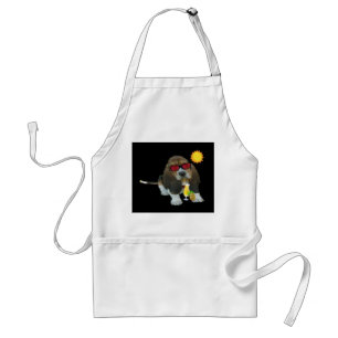 Apron Baby Basset Hound Summer Time