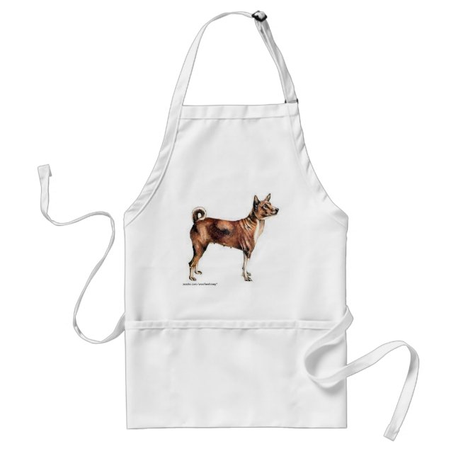 Apron: Basenji Adult Apron (Front)
