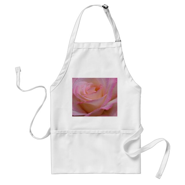 Apron Beautiful Pink Rose (Front)