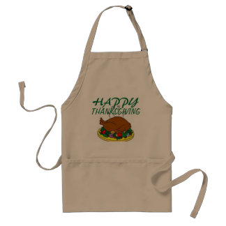 APRON CHEFS APRON FOR THANKSGIVING YELLOW