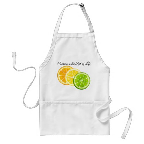 Apron_Cooking is the Zest of Live Adult Apron
