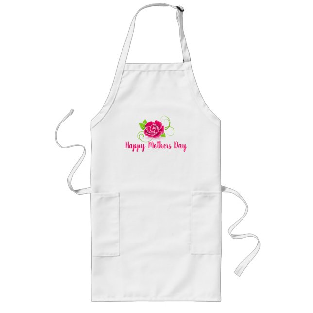 apron for happy mothers day (Front)