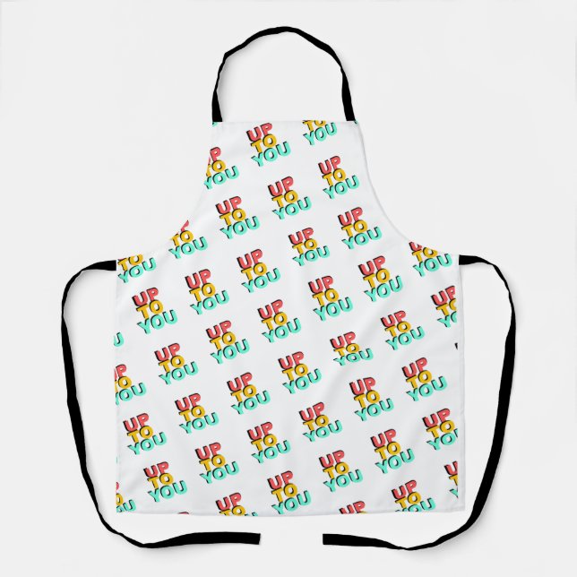 Apron for women and men and housewives. (Front)