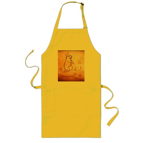 Apron handmade Rabbit in Desert for Animal Lovers