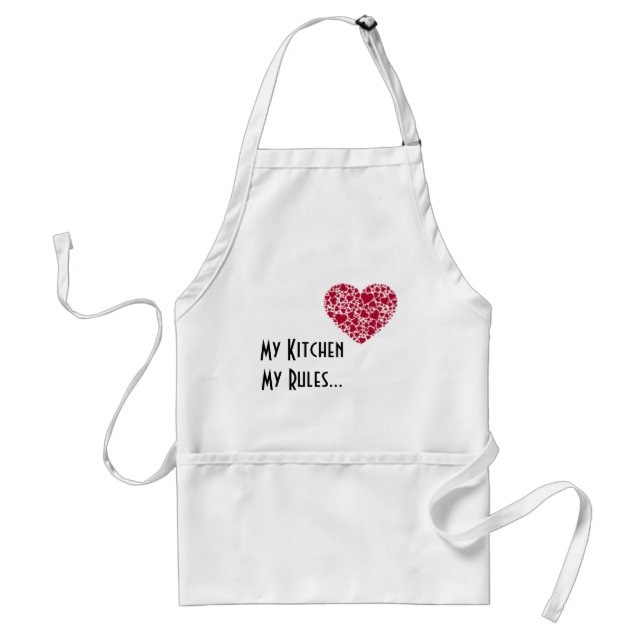 Apron/Heart Adult Apron (Front)