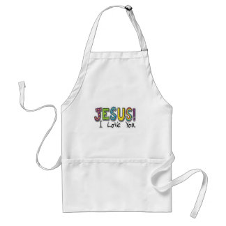 Apron/Jesus Love Adult Apron