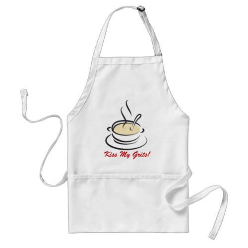 Apron__Kiss My Grits Adult Apron